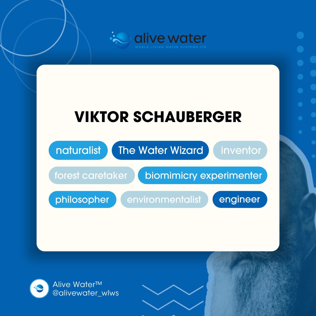 Alive - 💧 Viktor Schauberger was a multi-faceted individual who made ...