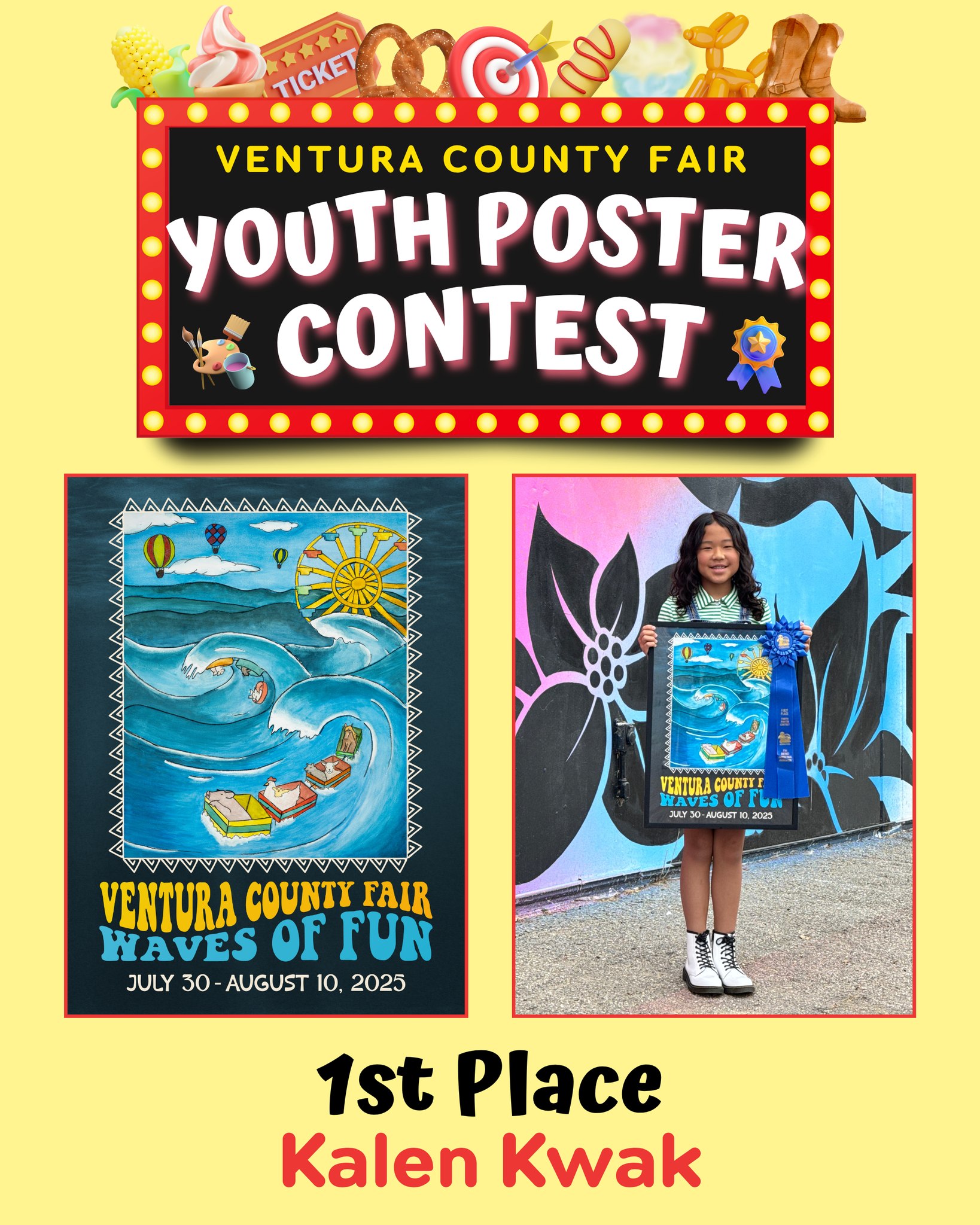 2025 Youth Poster Contest - 1st Place Winner! 🎨 Congratulations