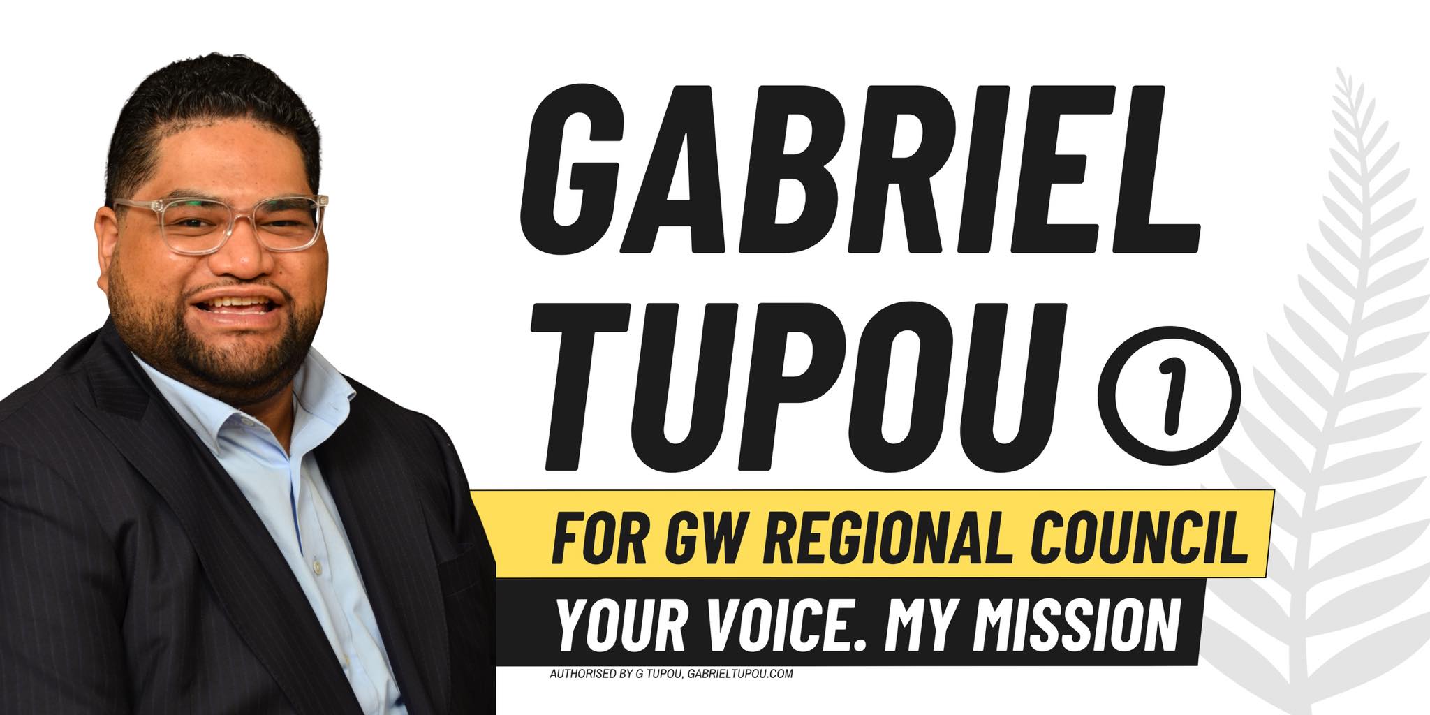 Cr Gabriel Tupou - Greater Wellington Regional Council