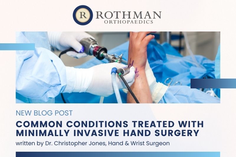 Rothman - Hand and wrist surgery has come a long way. While open ...