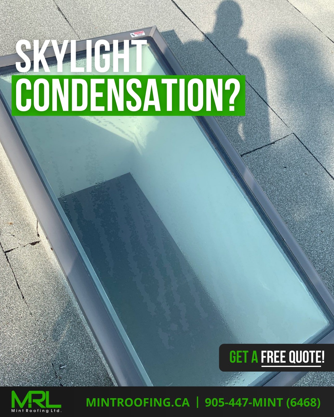 Curated visual reference: Mint Skylight Condensation Is Common In Colder Months And Often Photo Inspiration