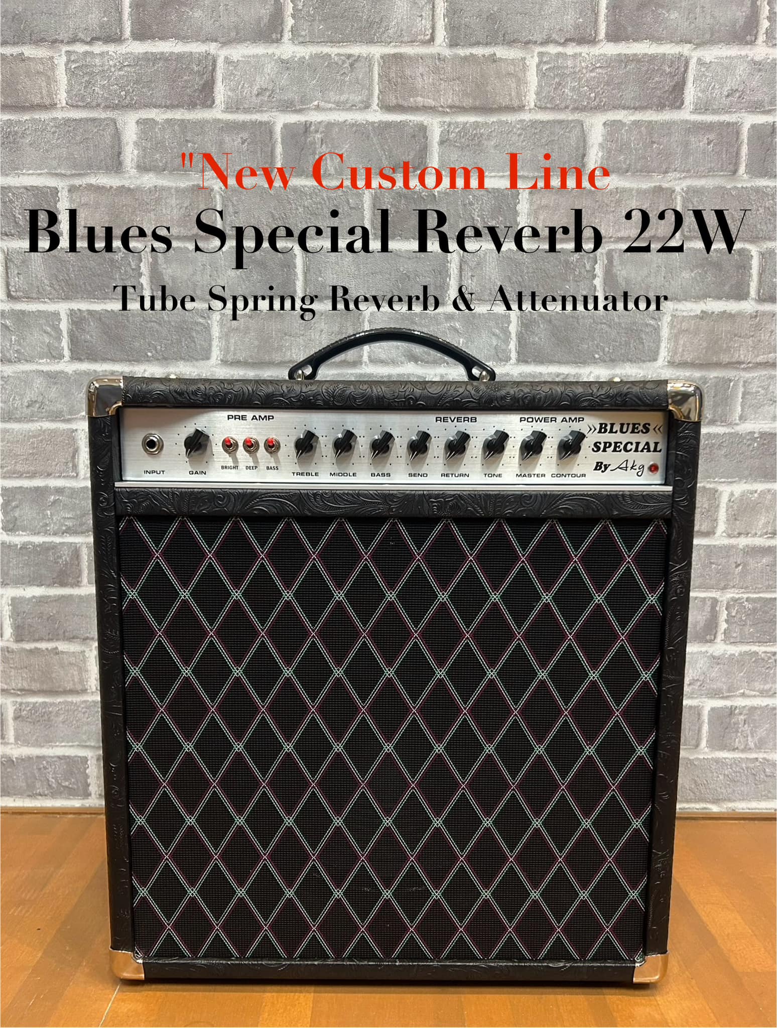 AKG Sound Design Show Room. Blues Special Reverb & Overdrive 