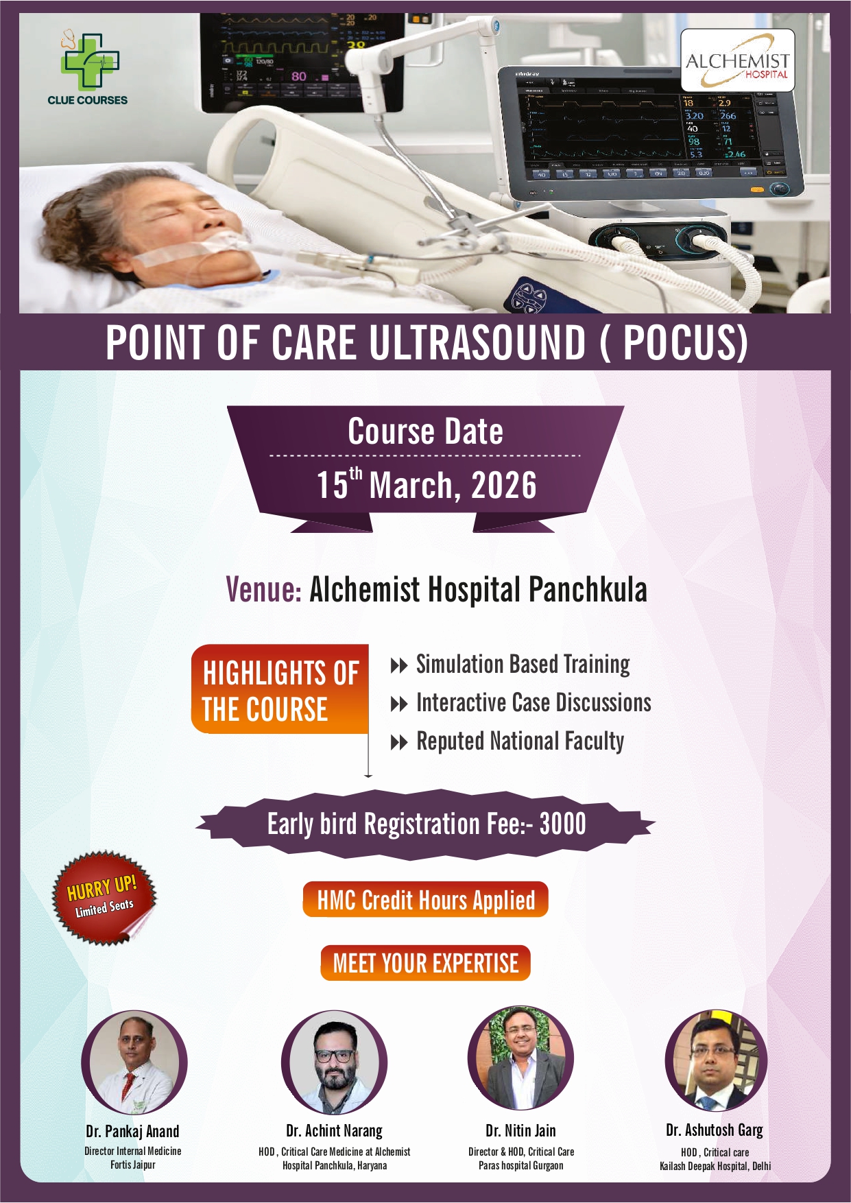CLUE Courses - 📢 ANNOUNCEMENT – POCUS COURSE We are... | Facebook