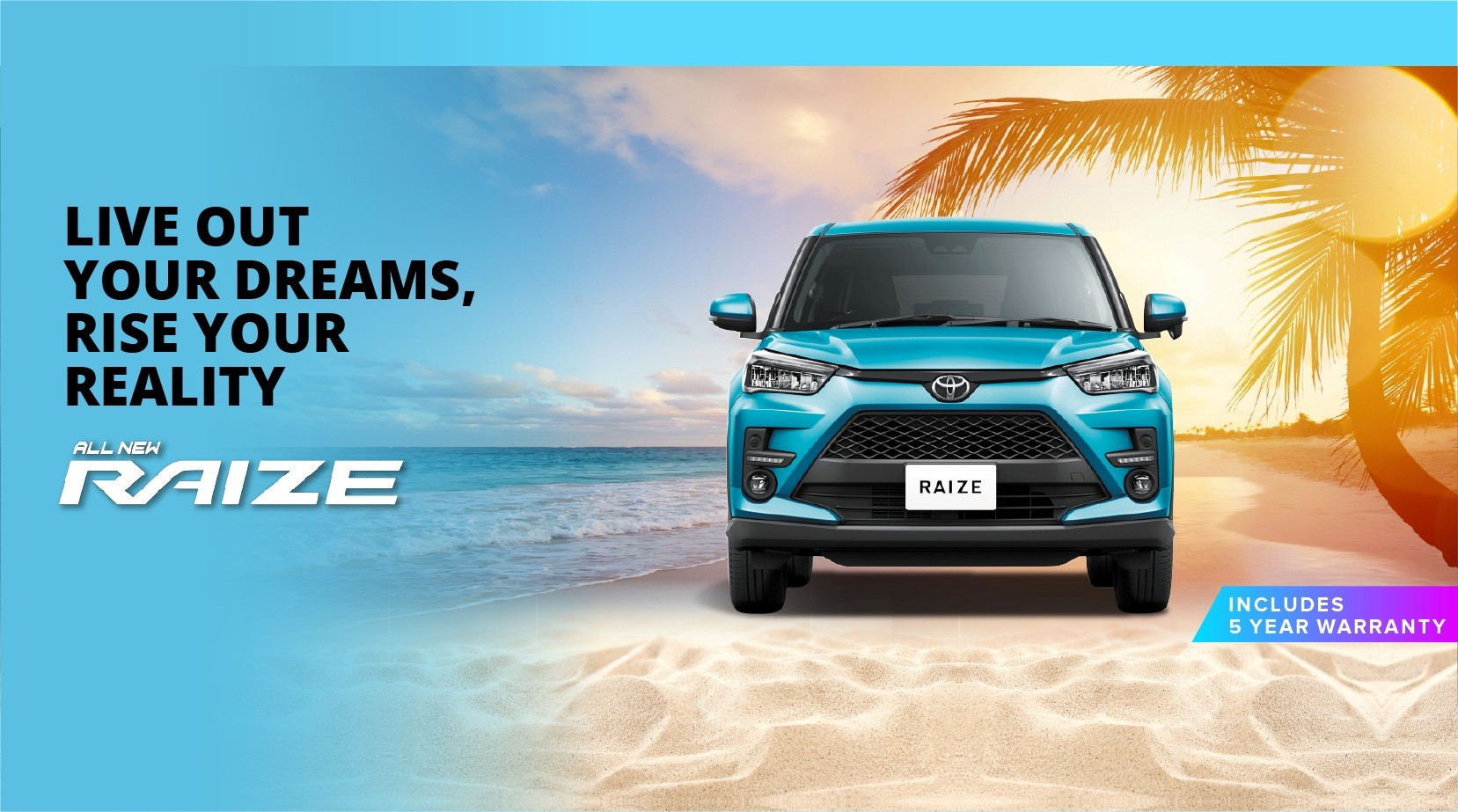 Auto - Step into the Toyota Raize, the compact SUV that energizes your ...