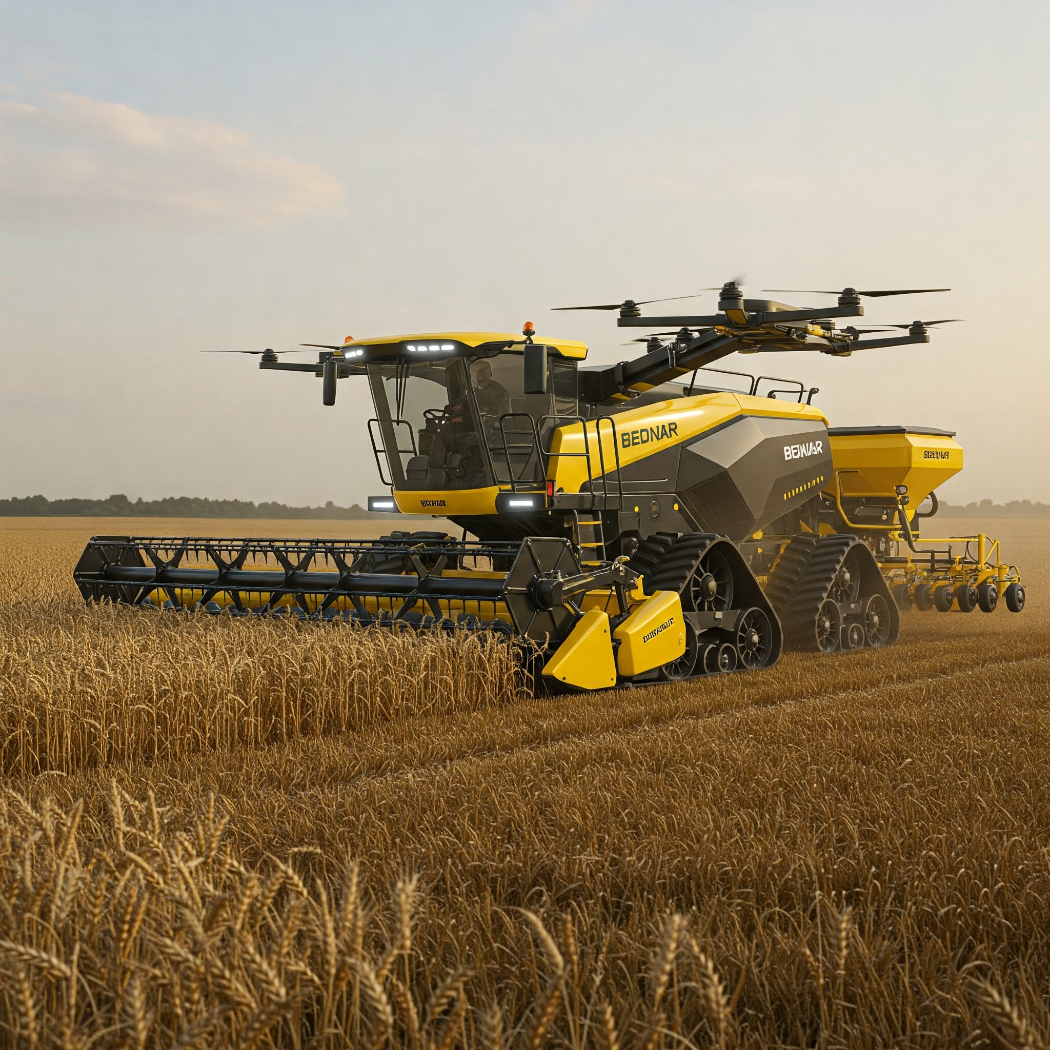 BEDNAR - 🤖Nouvelle moissonneuse-batteuse BEDNAR TITAN TI9000🤖 ...