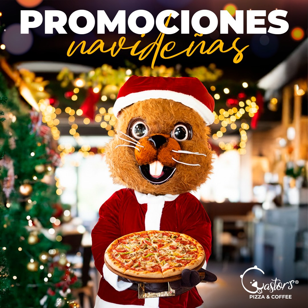 Castor's - 🎄🦫 PROMOCIONES NAVIDEÑAS CASTOR CLAUS 🍕 Este 24 y 25 de ...