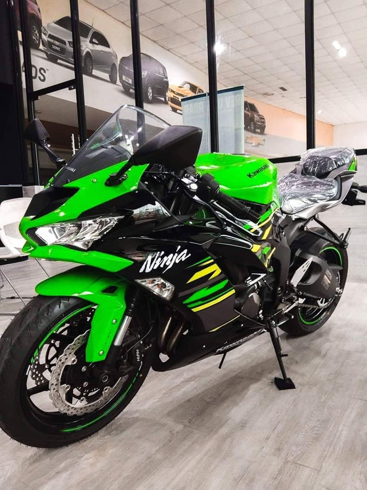 On the dyno this morning is 2004 #Kawasaki #ZX6R fitted with a