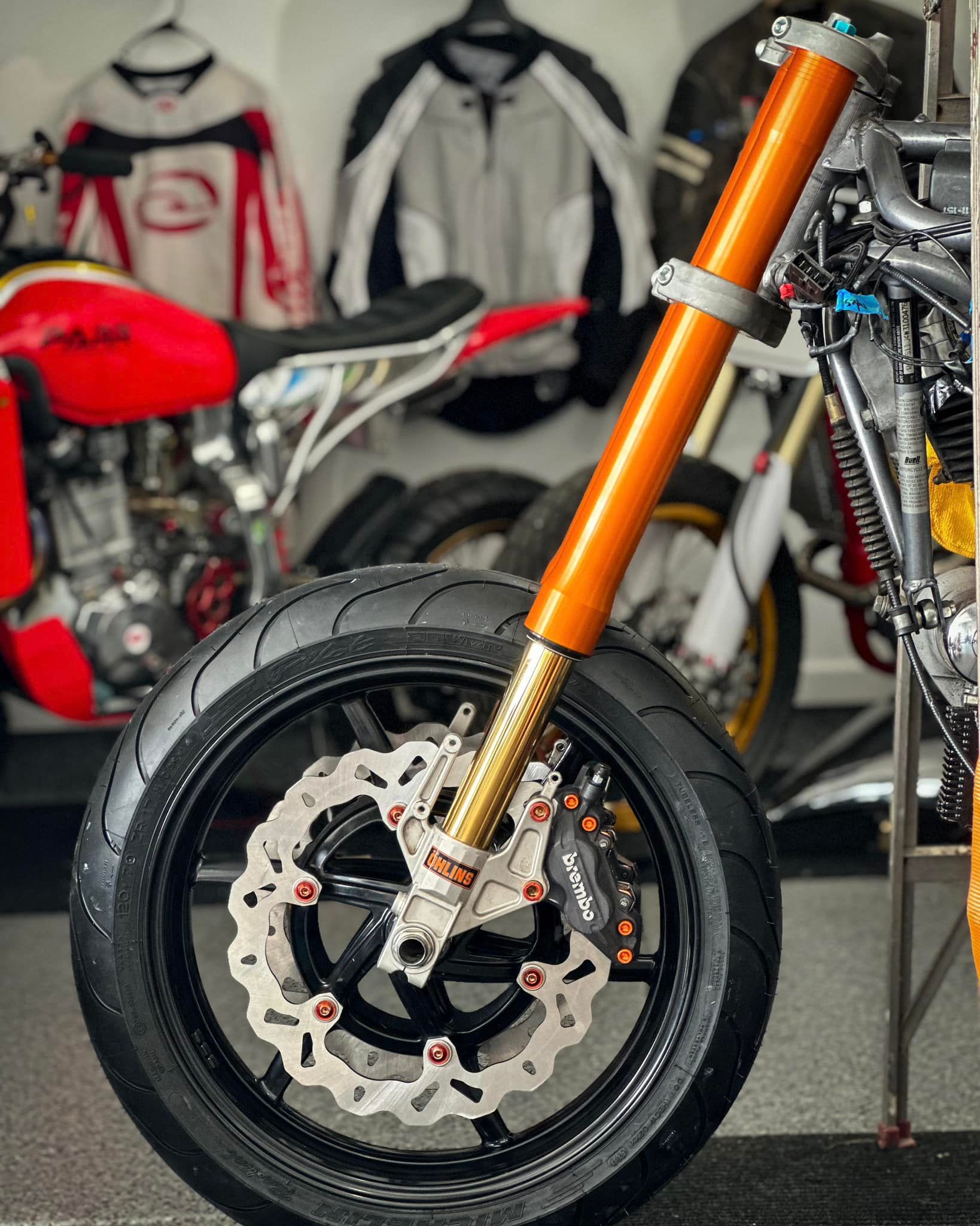 Found on the net! 🏍 A Buell is always a Buell, even more reckless
