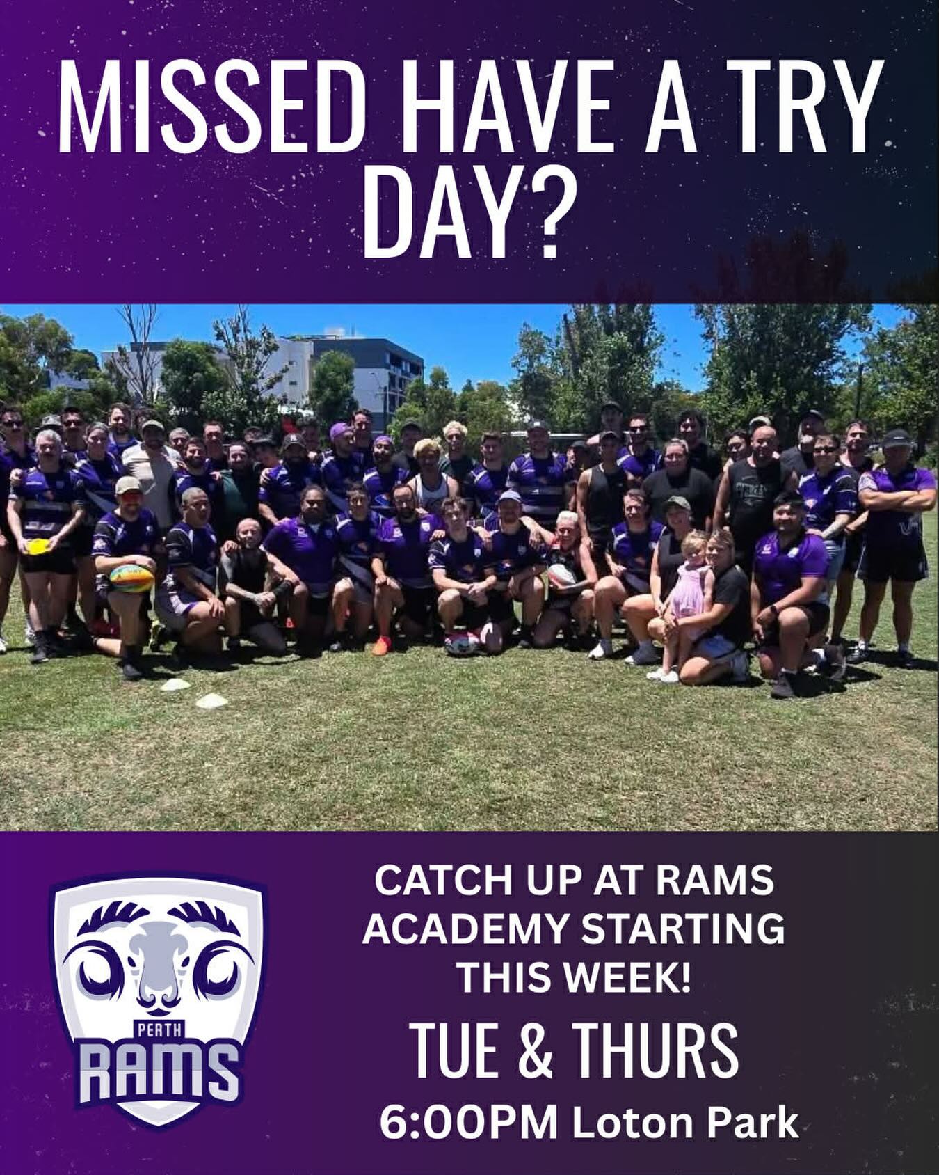 Perth Rams RUFC - Perth Rams RUFC added a new photo.