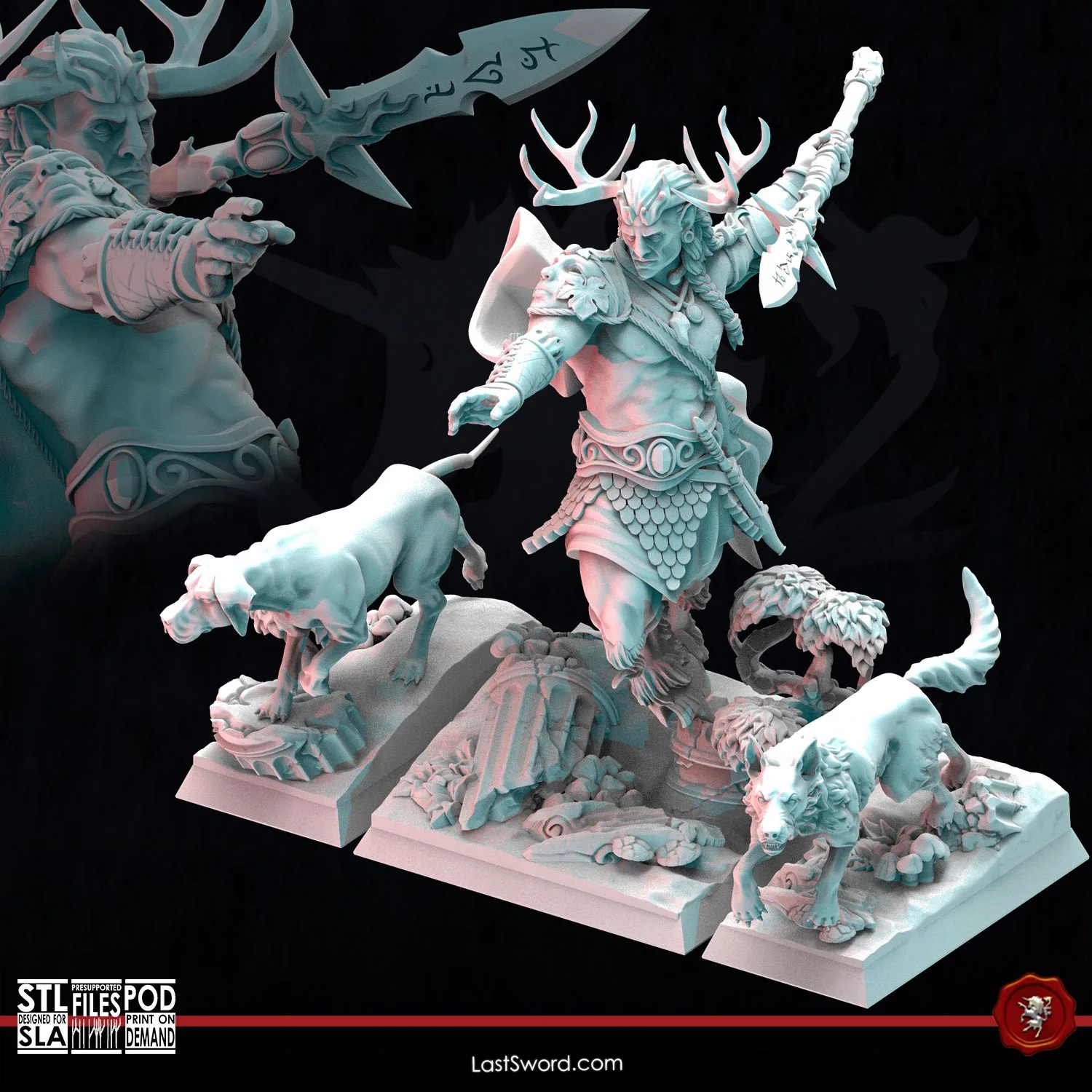 Tree Kin: Dantae and Hounds... - Last Sword Miniatures | Facebook