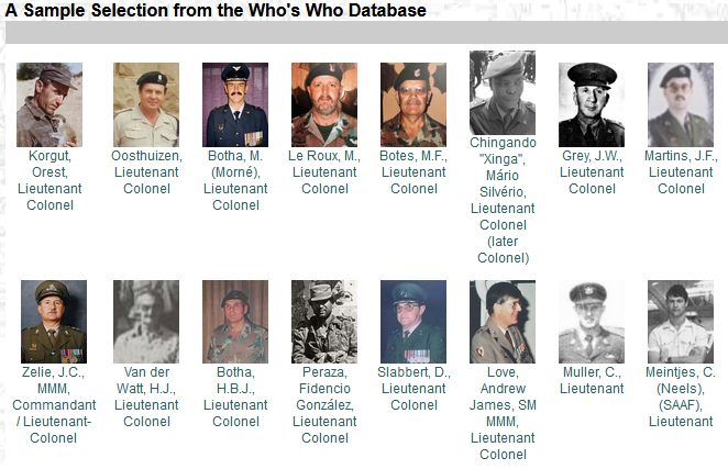 War - A Sample Selection of Lieutenant Colonels (and a couple of ...