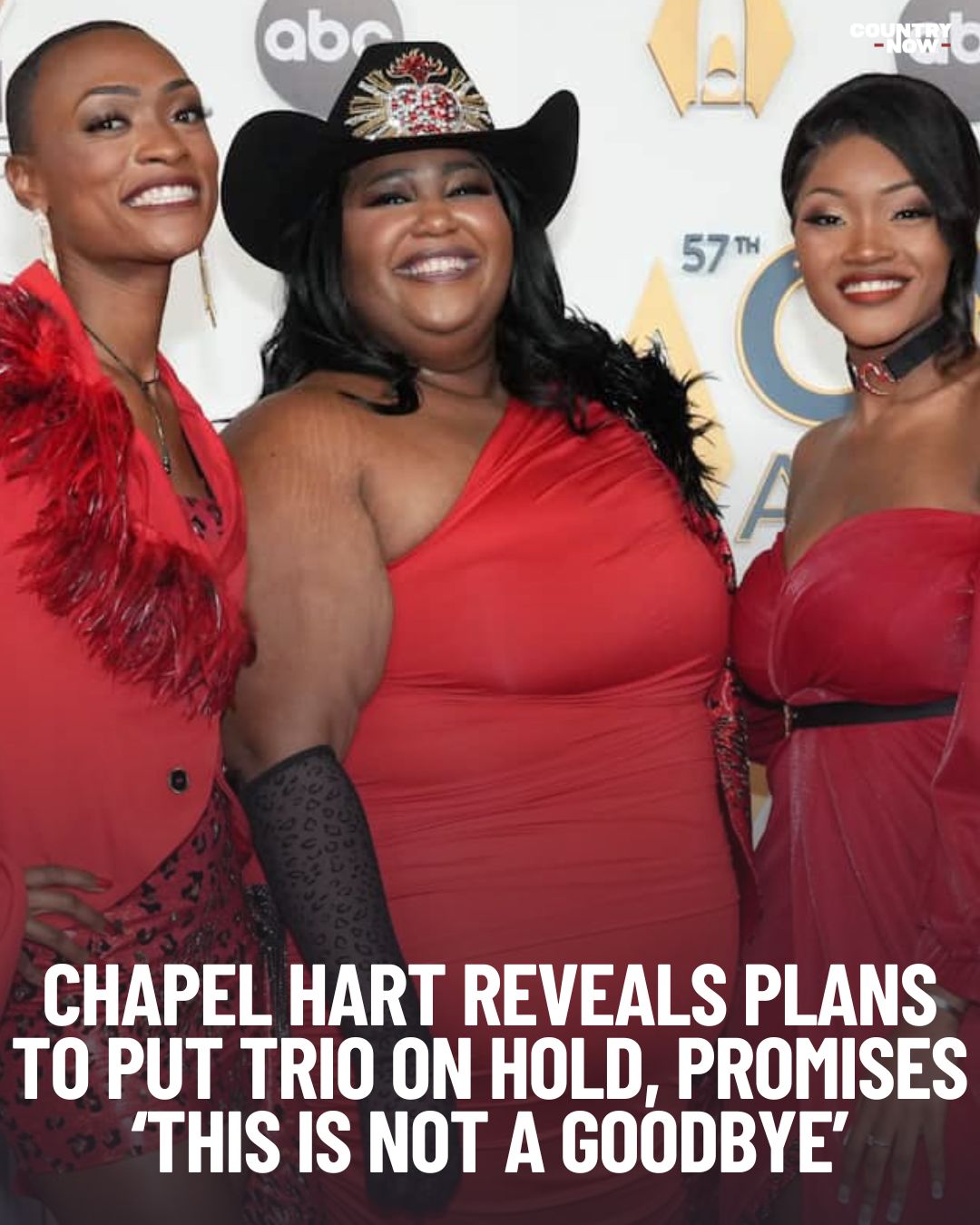 Country - 💔 Big news for Chapel Hart! The trio is hitting pause to ...