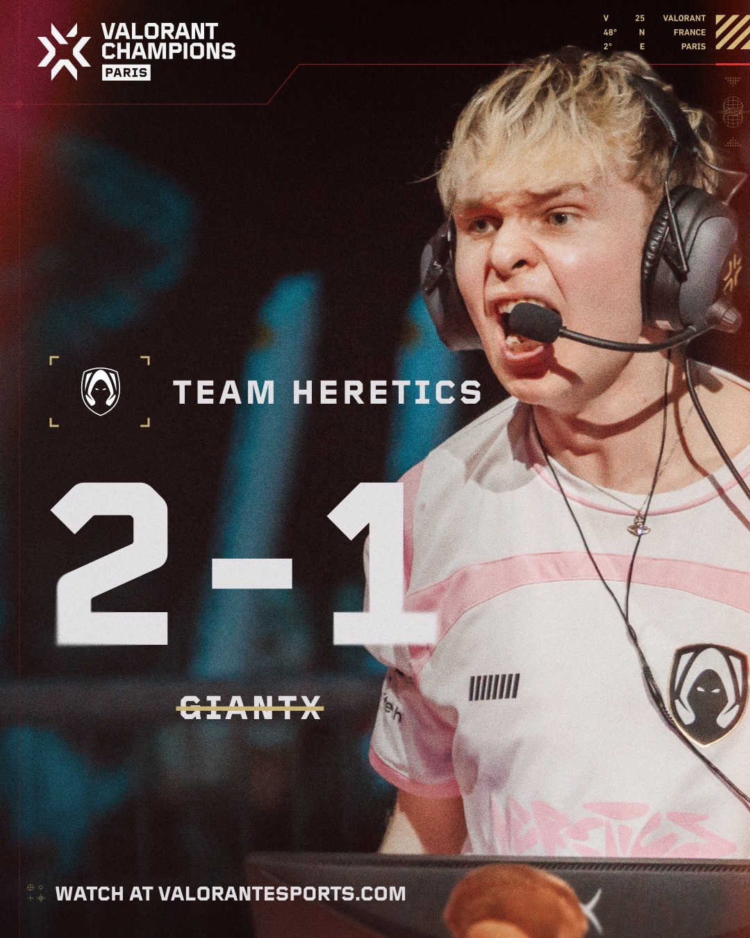 Team Heretics STAND STRONG. Reverse... - Valorant Esports | Facebook