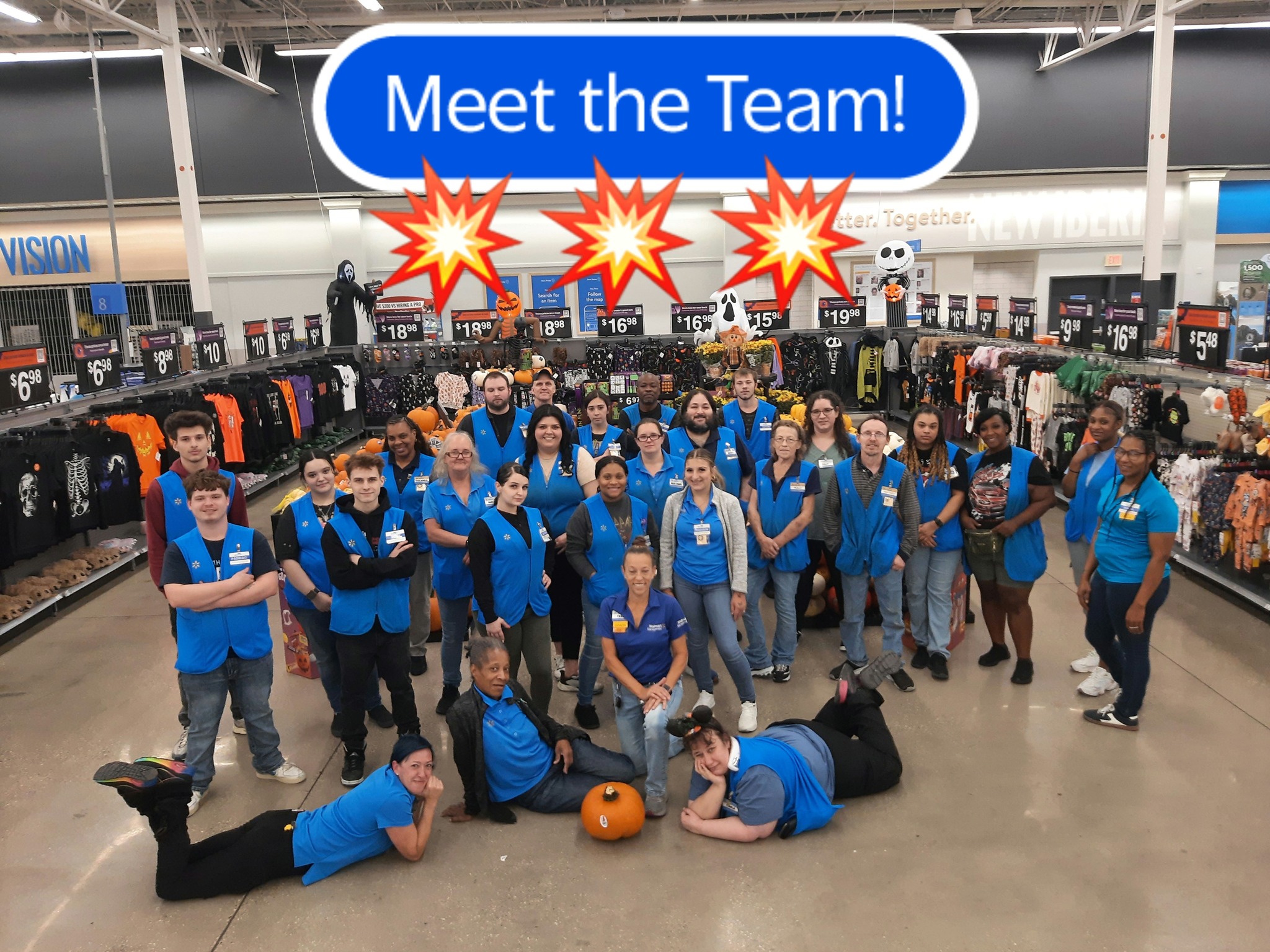 Walmart - We have a LOT of hard workers in our store, but we wanted to ...