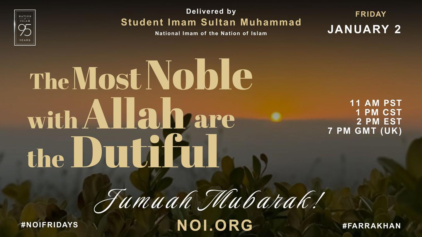 The Nation of Islam added a new photo. - The Nation of Islam