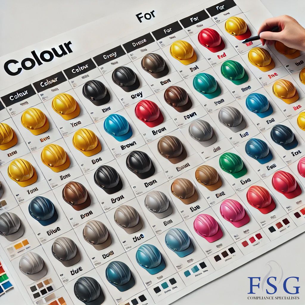 FSG - 🌟 Did you know that hard hats can be color-coded to indicate ...