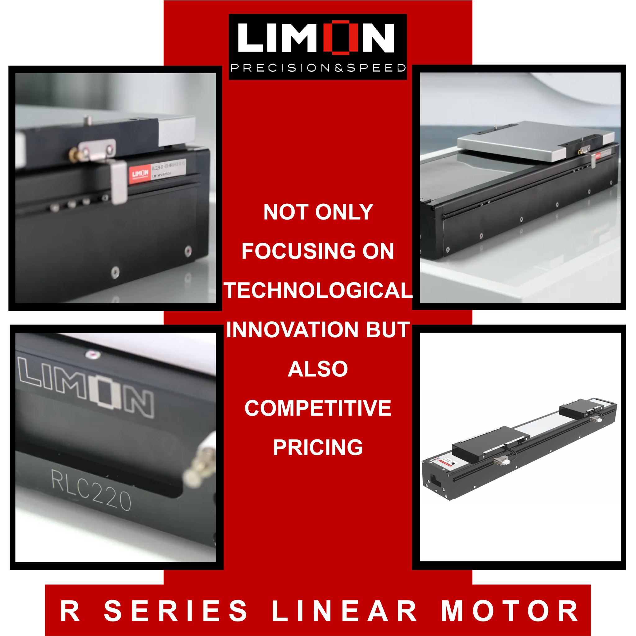 LIMON - The R - series linear motors make a strong entrance with a peak ...