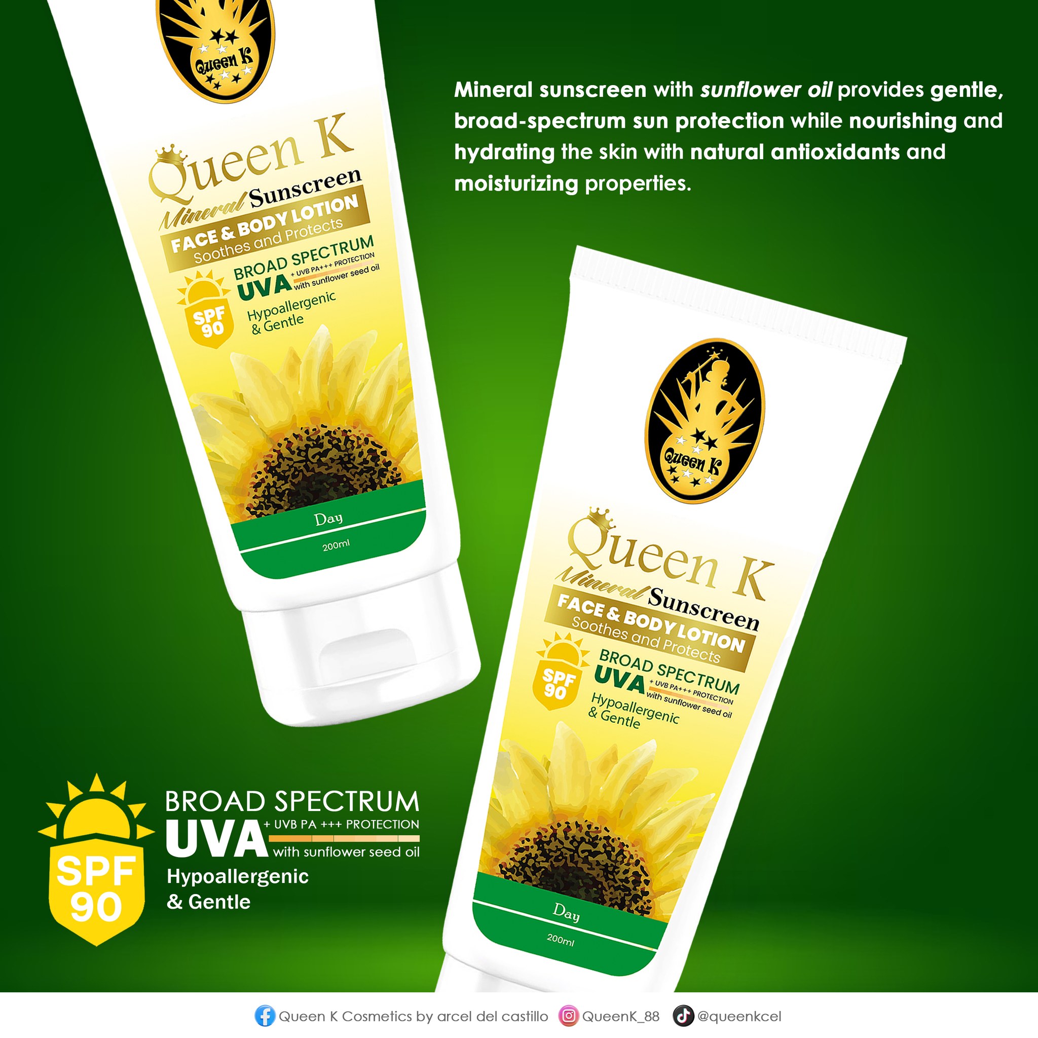 Queen - Say goodbye to your sticky, heavy sunscreens and say hello to ...