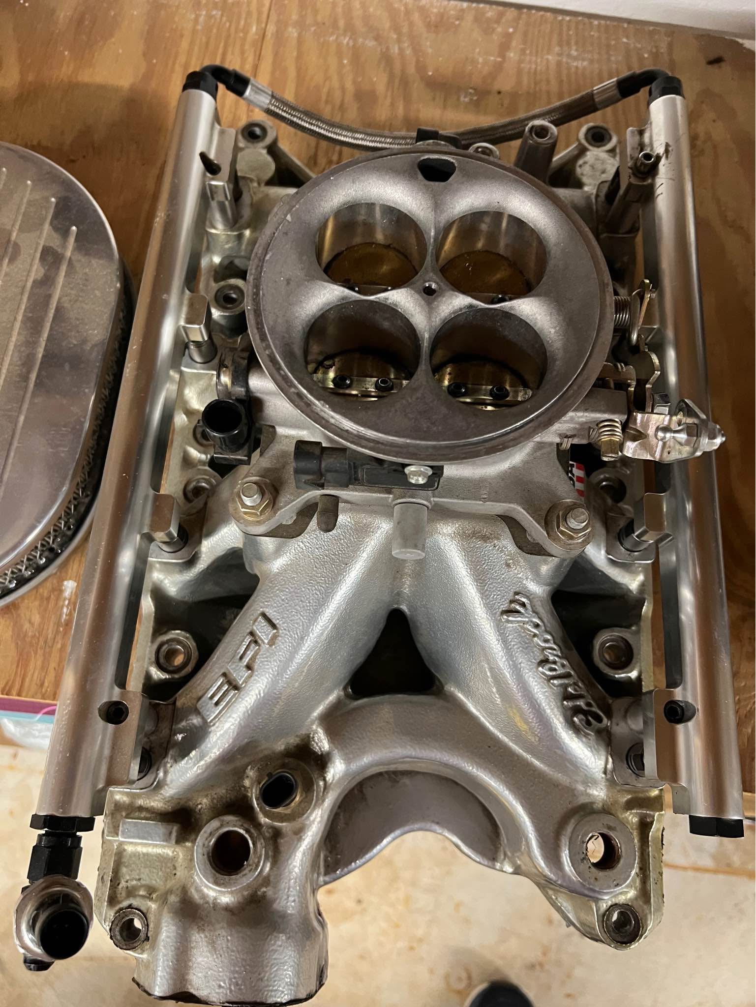 Edelbrock Pro Flo 4 Fuel Injection System for Small Block 351 Ford ...