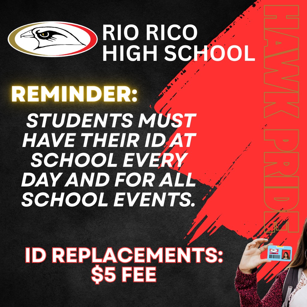 Rio - 📢 Reminder: Students must carry their school ID at all times. IDs ...