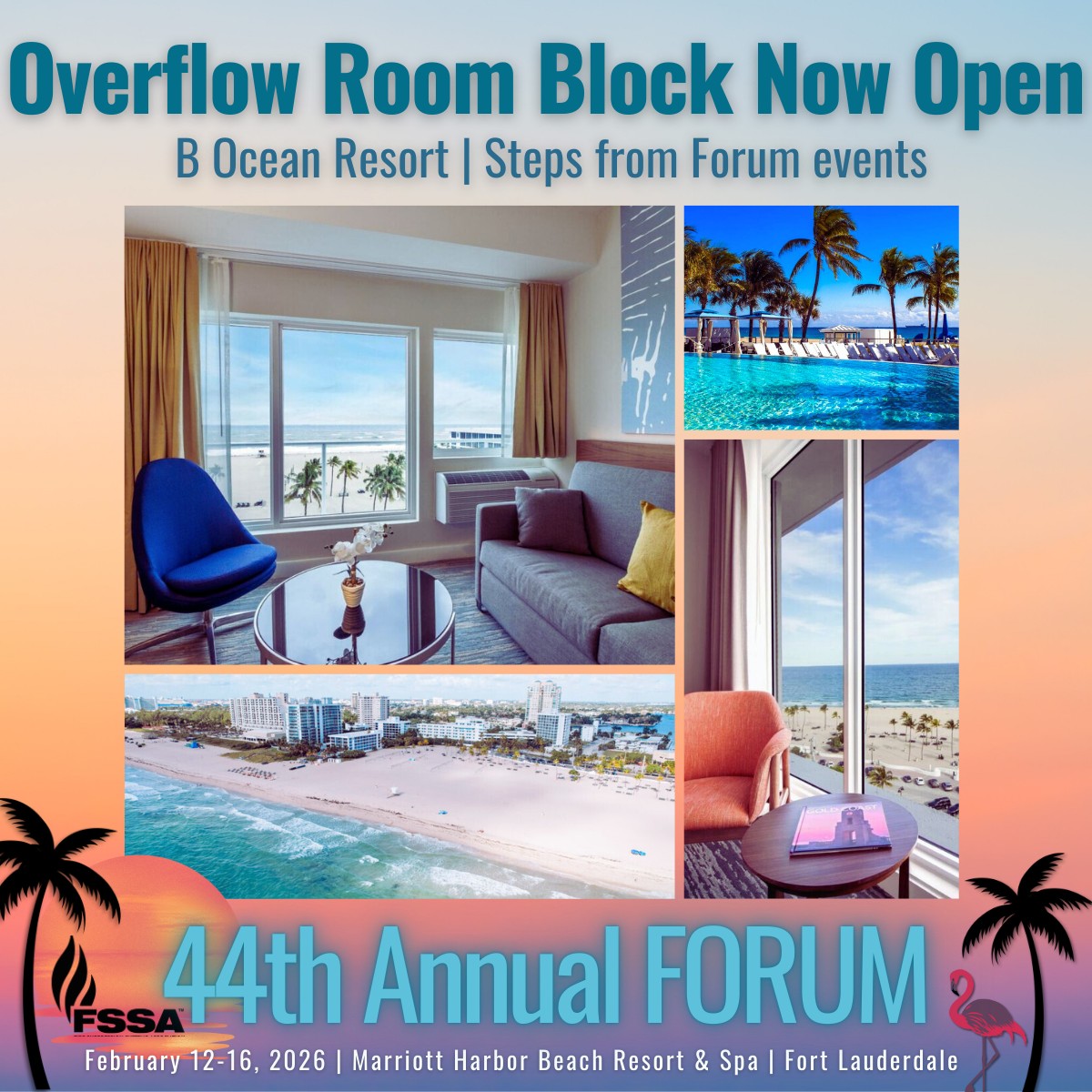 Fire - Still need a room for the 2026 Annual Forum? The Marriott room ...