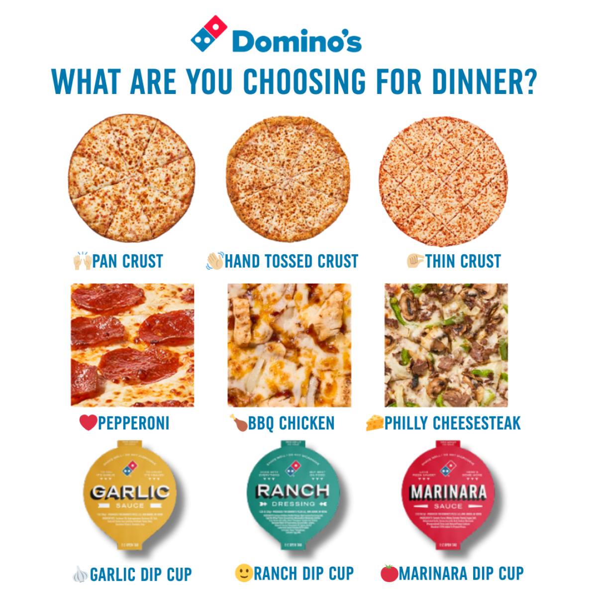 Domino's - Dad’s day, Dad’s choice. 🍕 Make it easy (and delicious) this ...