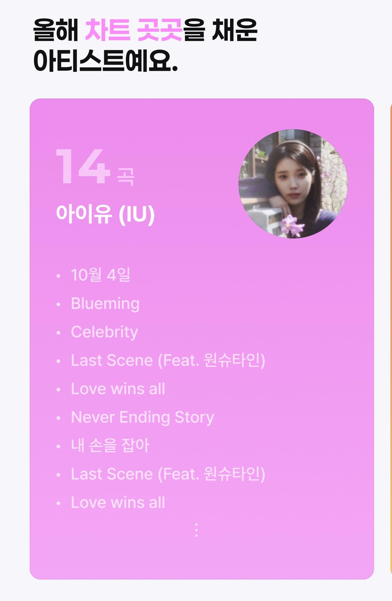 Blueming05 - Genie Music 2025 Year-End Wrap-Up: Artists With the Most ...