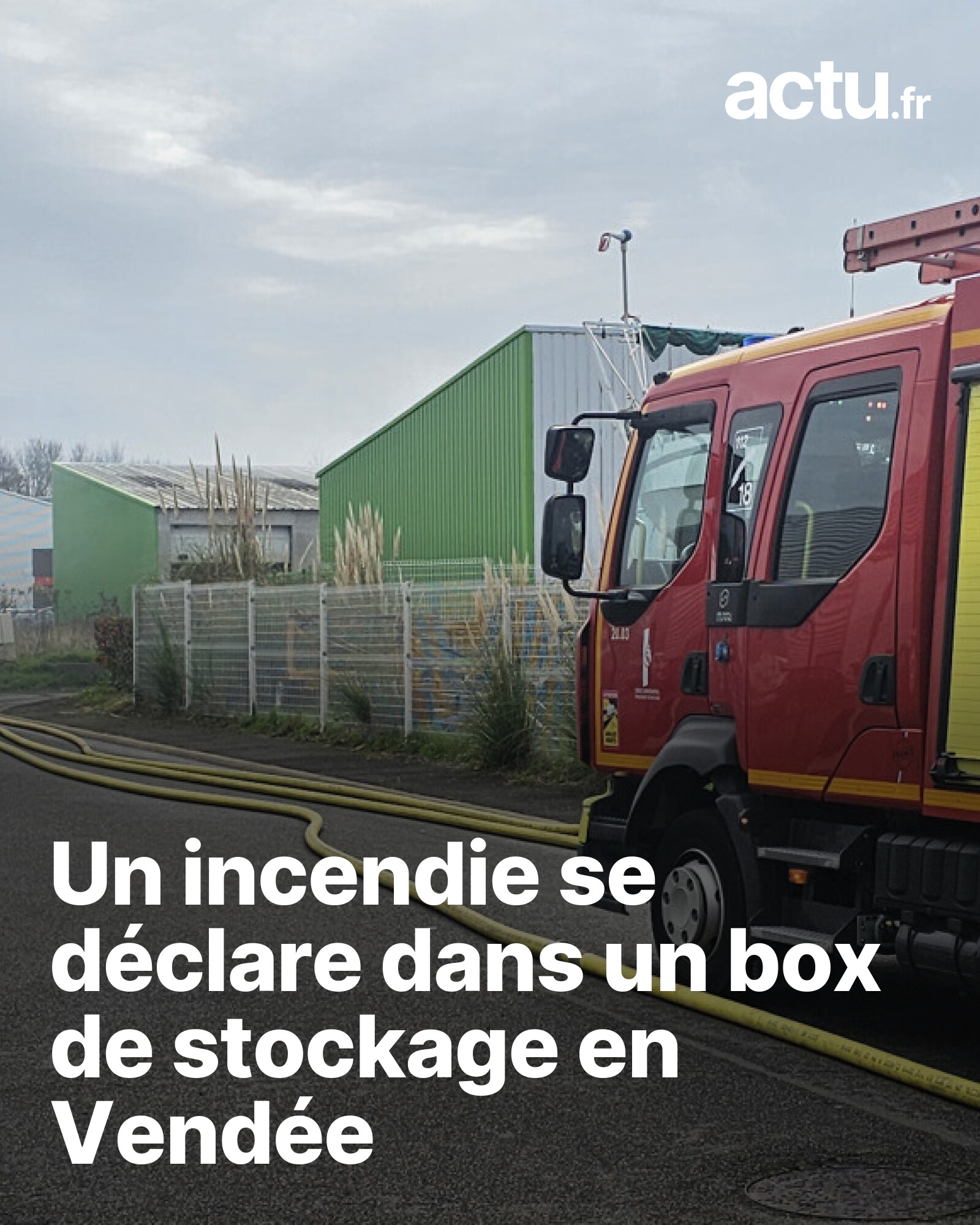 Actu - 19 pompiers sur place, trois entreprises évacuées… Un incendie ...