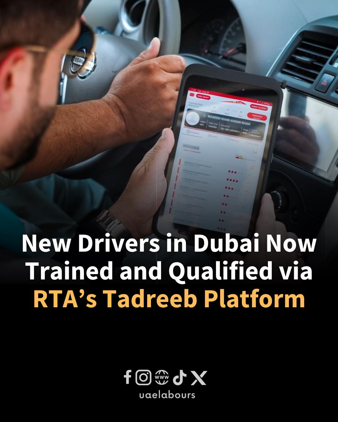 UAE - The Roads and Transport Authority (RTA) in Dubai has introduced ...