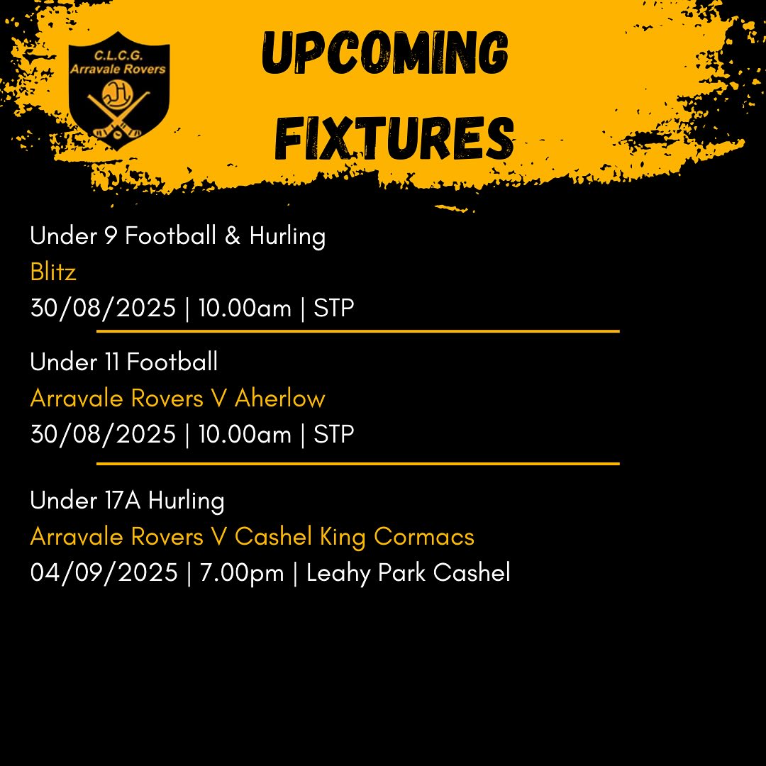 Official Arravale Rovers GAA | Tipperary