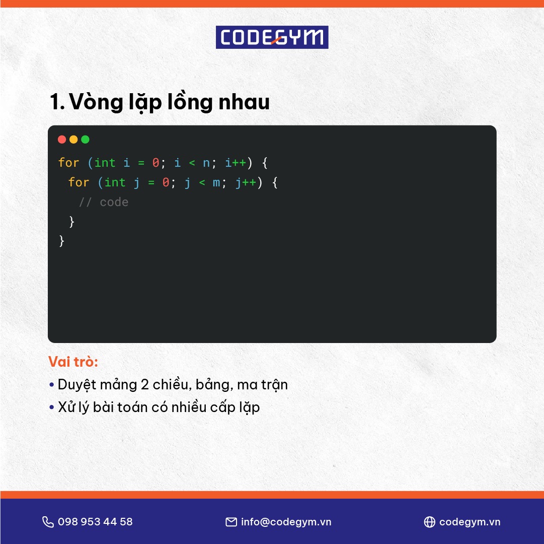 CodeGym - Có những câu lệnh C++ mà Senior thường dùng hằng... | Facebook