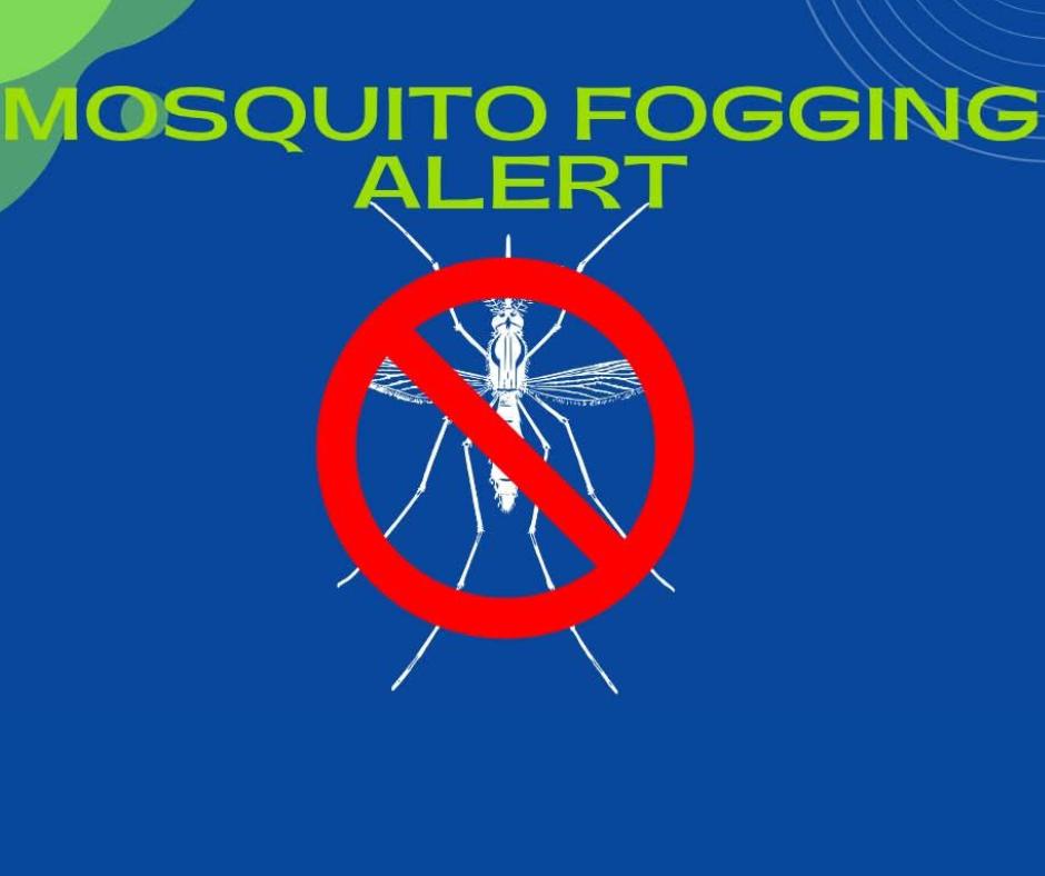 Ellsworth - Please be advised of the upcoming mosquito fogging schedule ...