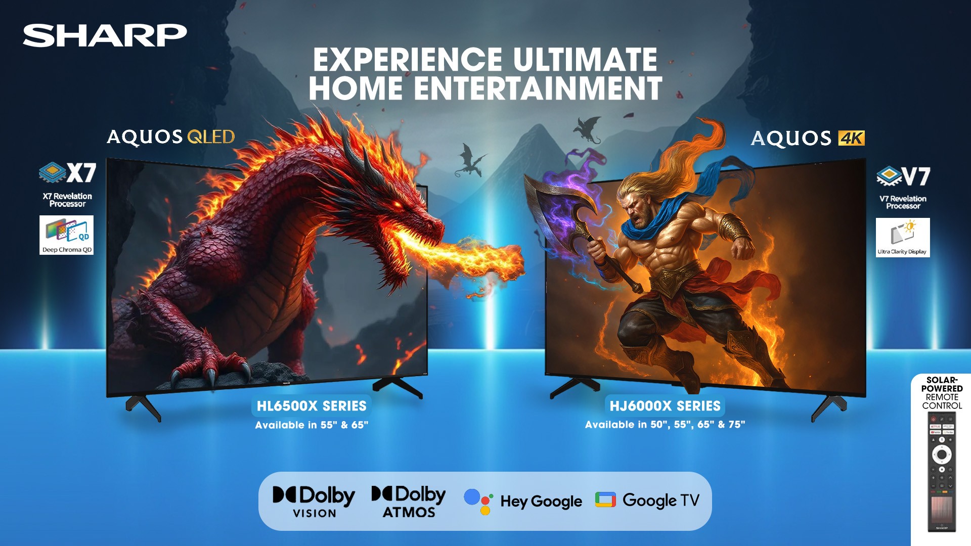 Sharp - Experience Ultimate Home Entertainment with All-New AQUOS TV ...