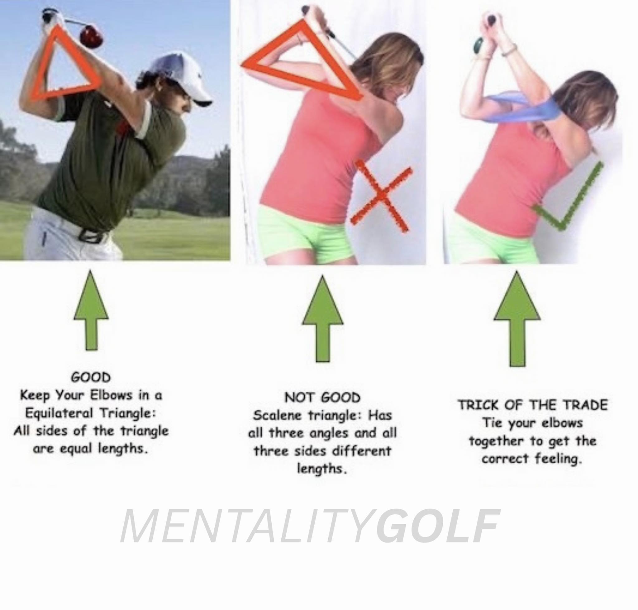 Stop missing the ball! ⛳️ The secret to a perfect golf swing is 