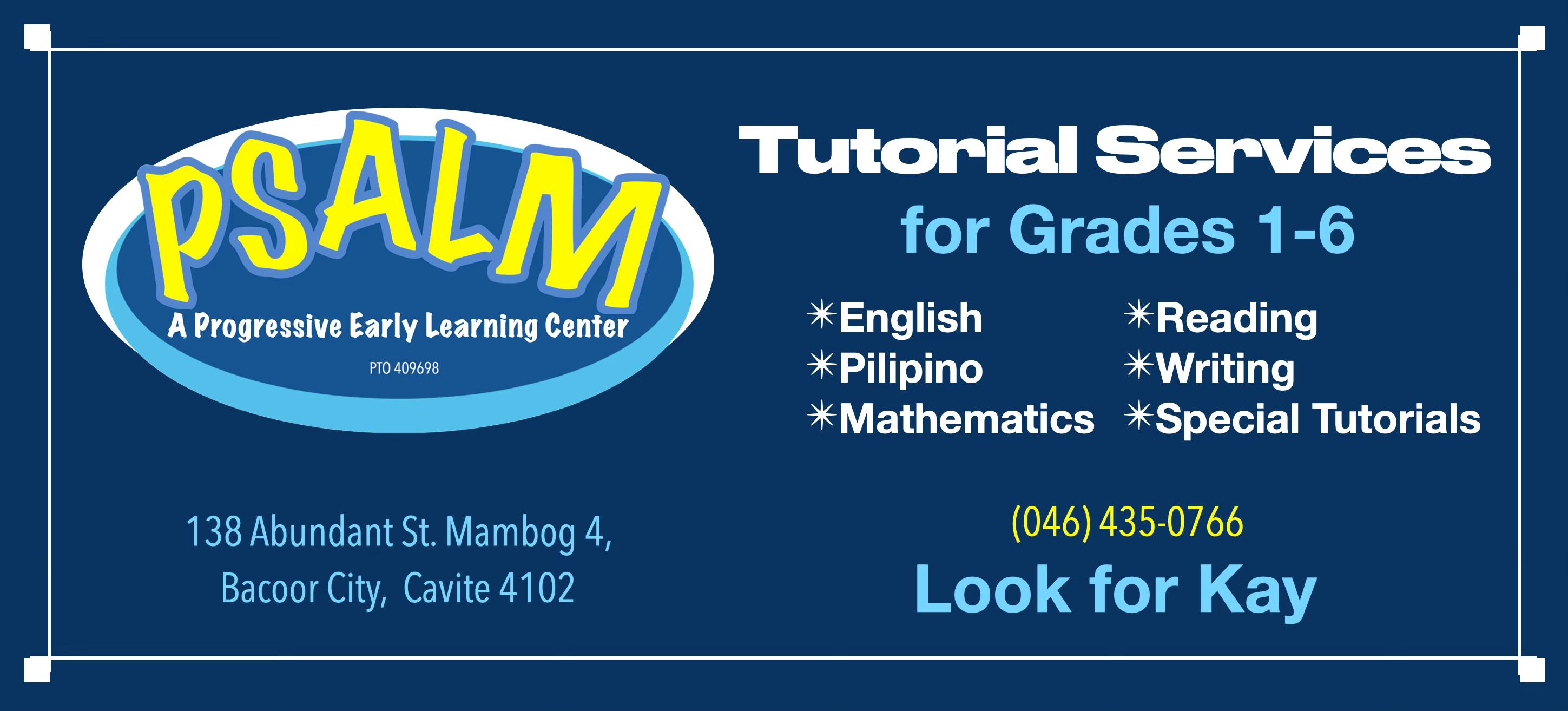 Philippine - We are offering Tutorial Services for Grades 1 - 6 Our ...