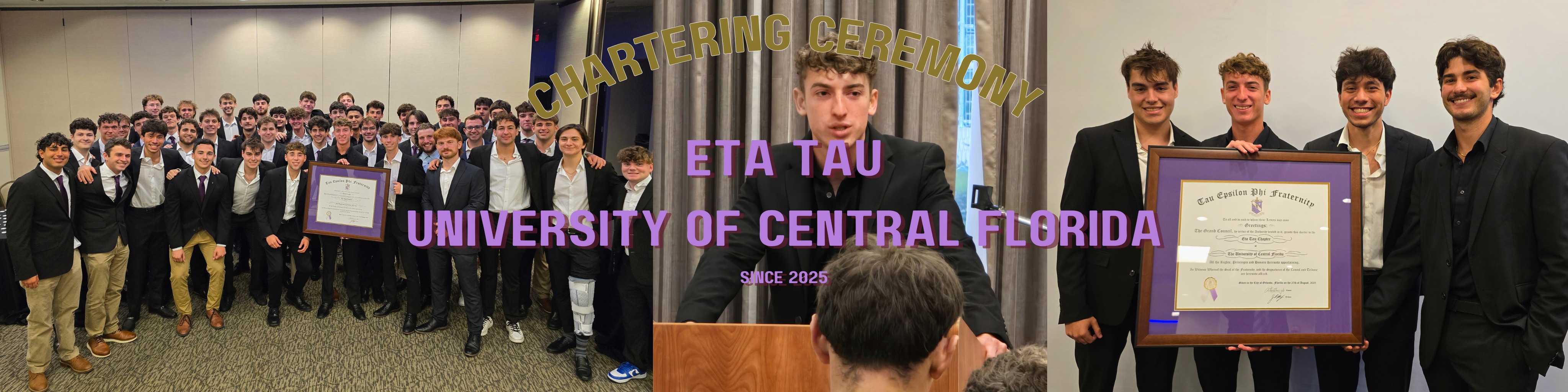 Tau - Congratulations to our newest chartered chapter: Eta Tau at the ...