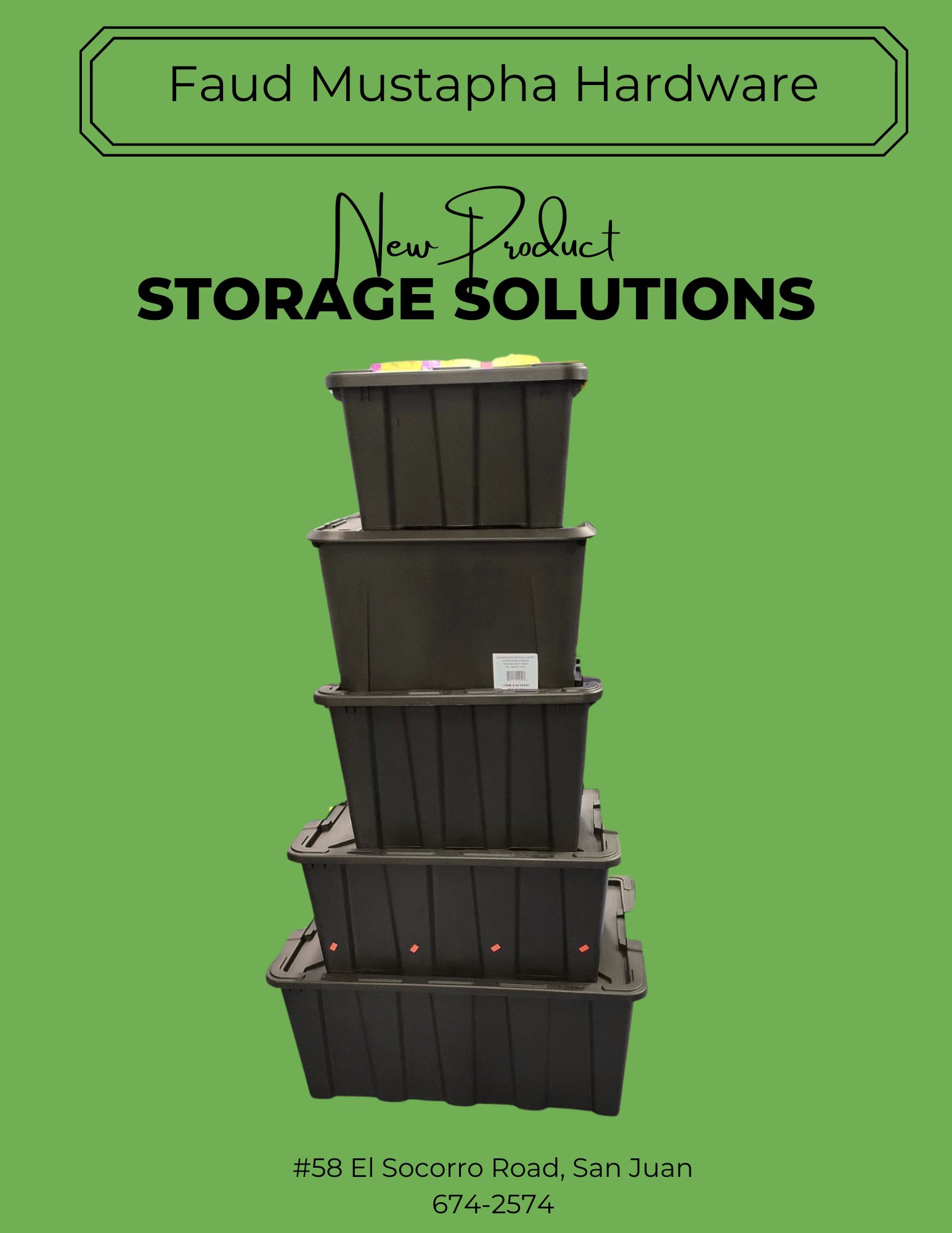 🚀 Clear the clutter, secure your... - Faud Mustapha Hardware | Facebook