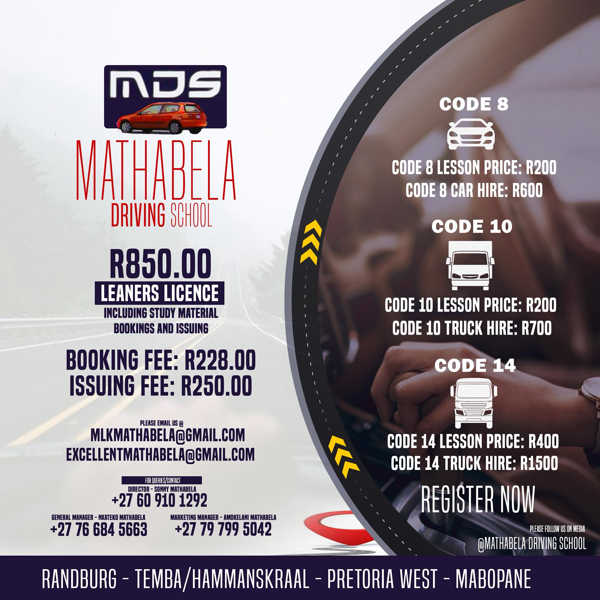Mathabela Driving School - MDS