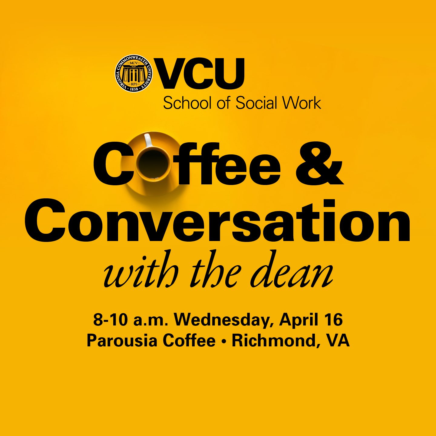 VCU - You are invited! Connect with social work alumni, 2025 graduates ...