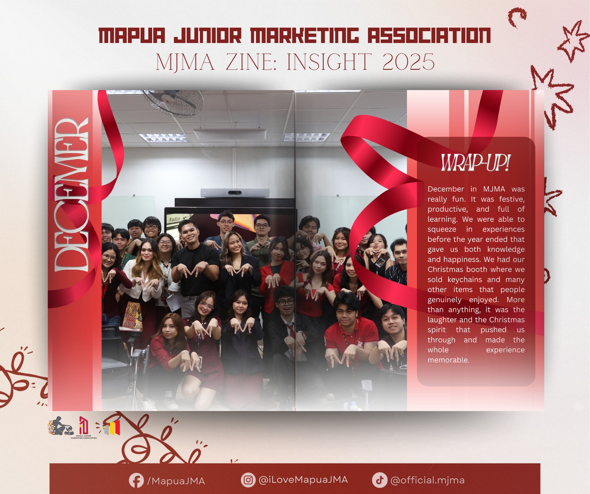 𝗠𝗝𝗠𝗔 𝗭𝗜𝗡𝗘 | 𝗗𝗘𝗖𝗘𝗠𝗕𝗘𝗥... - Mapúa Junior Marketing Association | Facebook