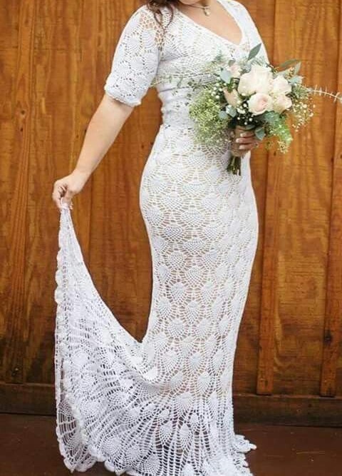 chinese dress ladies Sheila Contrast Stitch Mermaid Dress