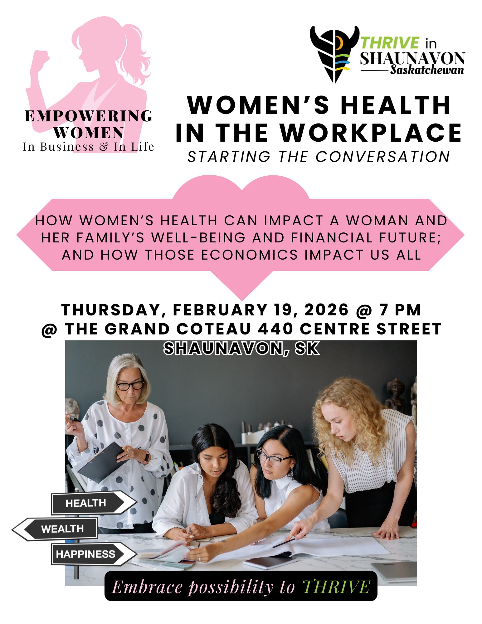 Town - Starting the Conversation: Women’s Health in the Workplace 💗 ...