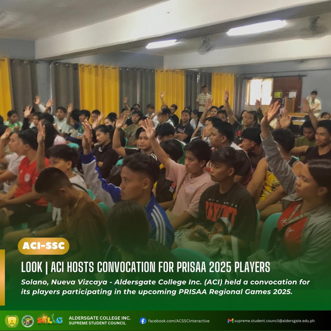 𝐀𝐂𝐈 𝐇𝐨𝐬𝐭𝐬 𝐂𝐨𝐧𝐯𝐨𝐜𝐚𝐭𝐢𝐨𝐧... - Aldersgate College SSC Interactive | Facebook