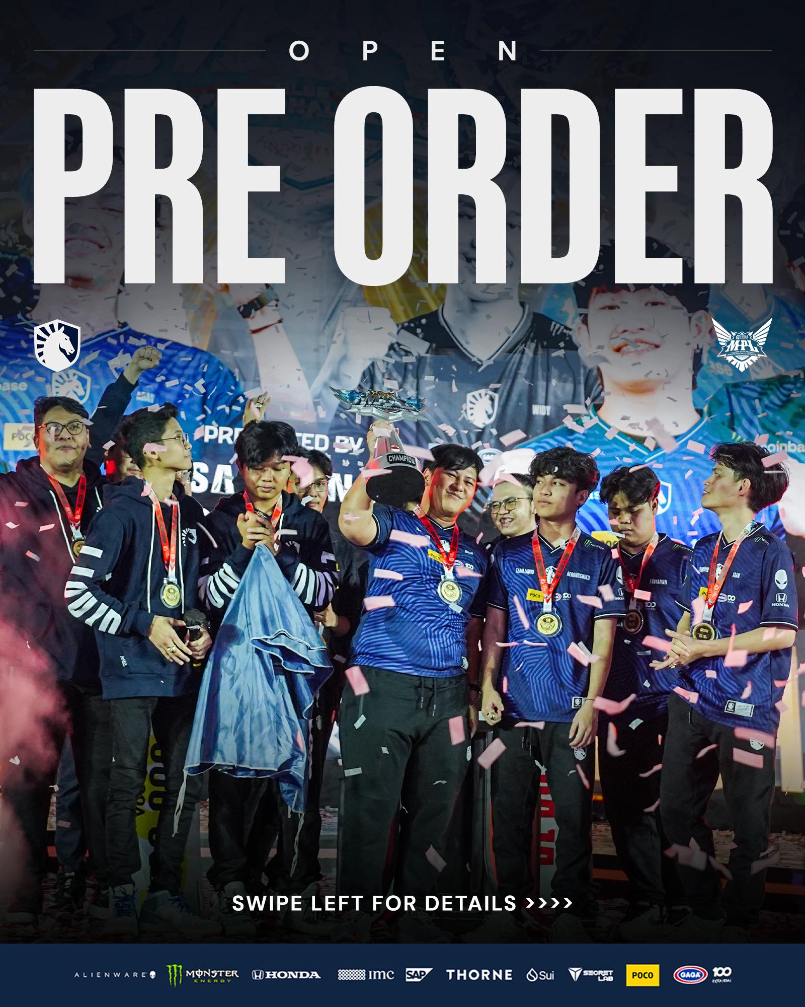 AURA Esports - PRE-ORDER TEAM LIQUID APPAREL ID SUDAH... | Facebook