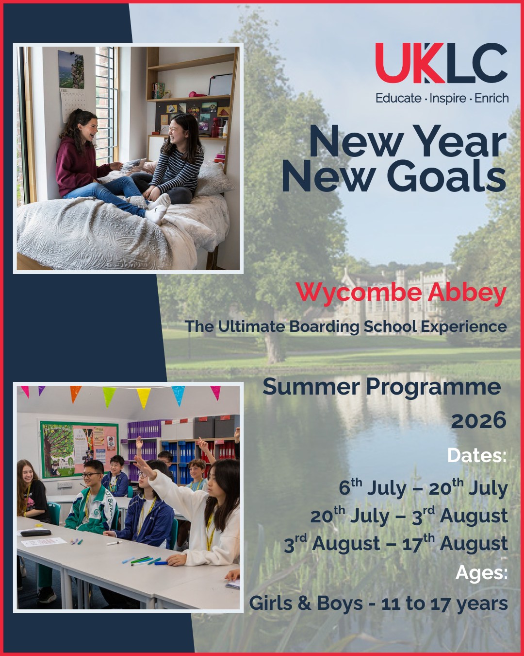 UKLC - 🌟 New Year, New Goals! 🌟 Make 2026 the year you shine at UKLC ...