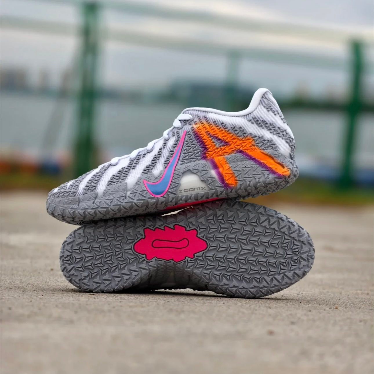 Nike Ja 3 Light Show Sku:HF2794-100 Men size:7,7.5,8,8.5,9,9.5,10 