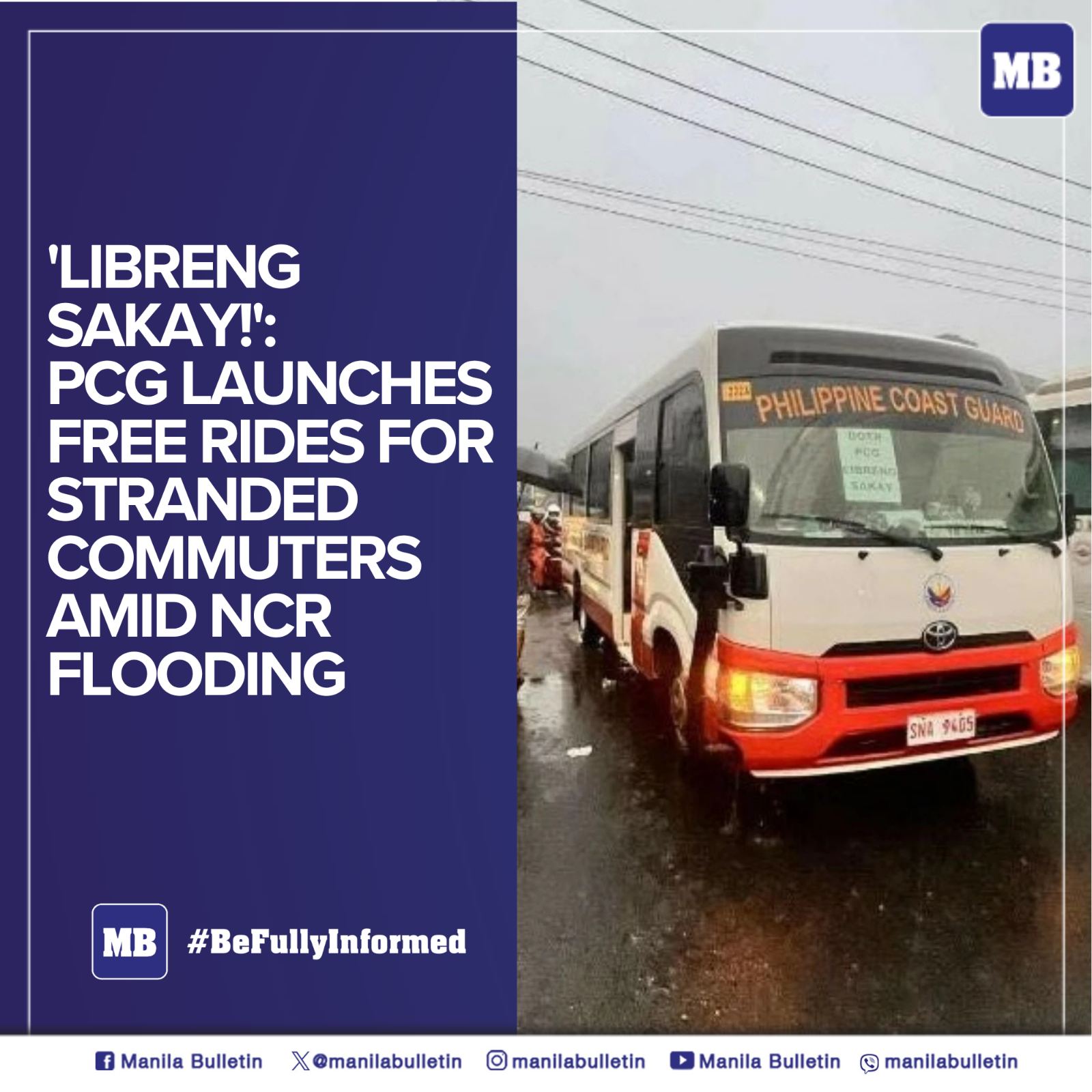 MANILA BULLETIN - The Philippine Coast Guard (PCG) rolled... | Facebook