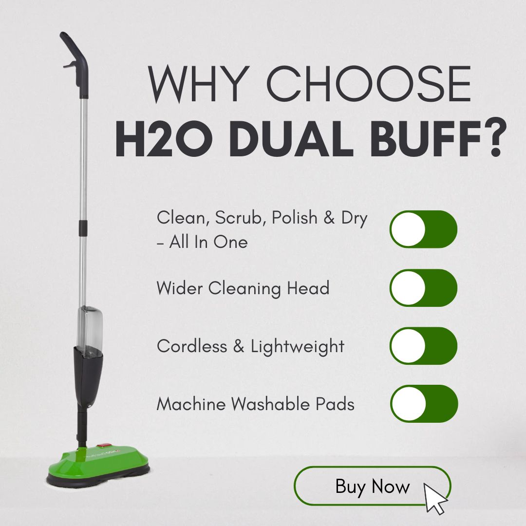 H2O - Looking for a cordless, powerful floor cleaner? Meet H2O Dual ...