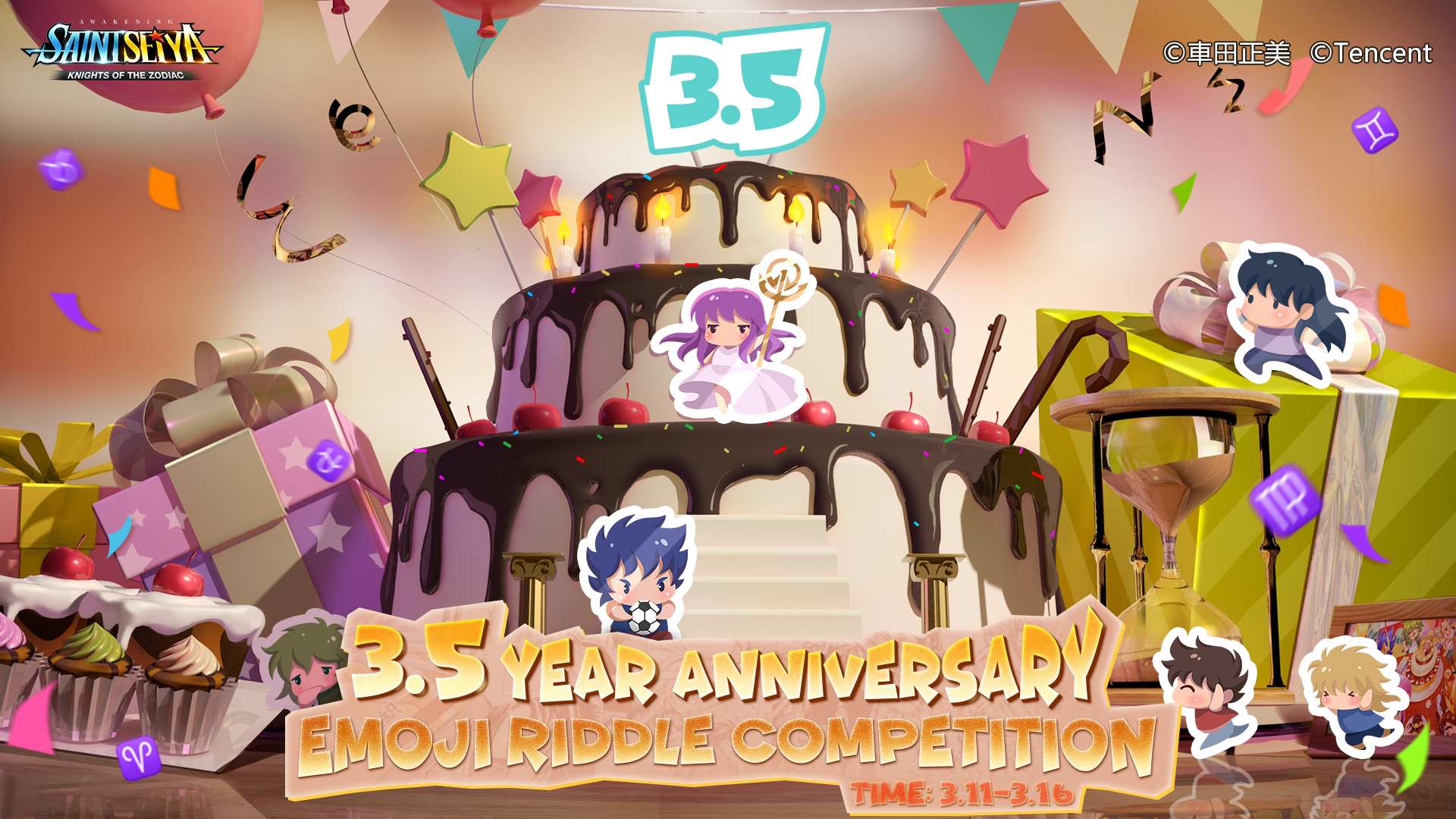 Saint Seiya KotZ - 🎉3.5-Year Anniversary Emoji Riddle Competition🎉 Dear ...