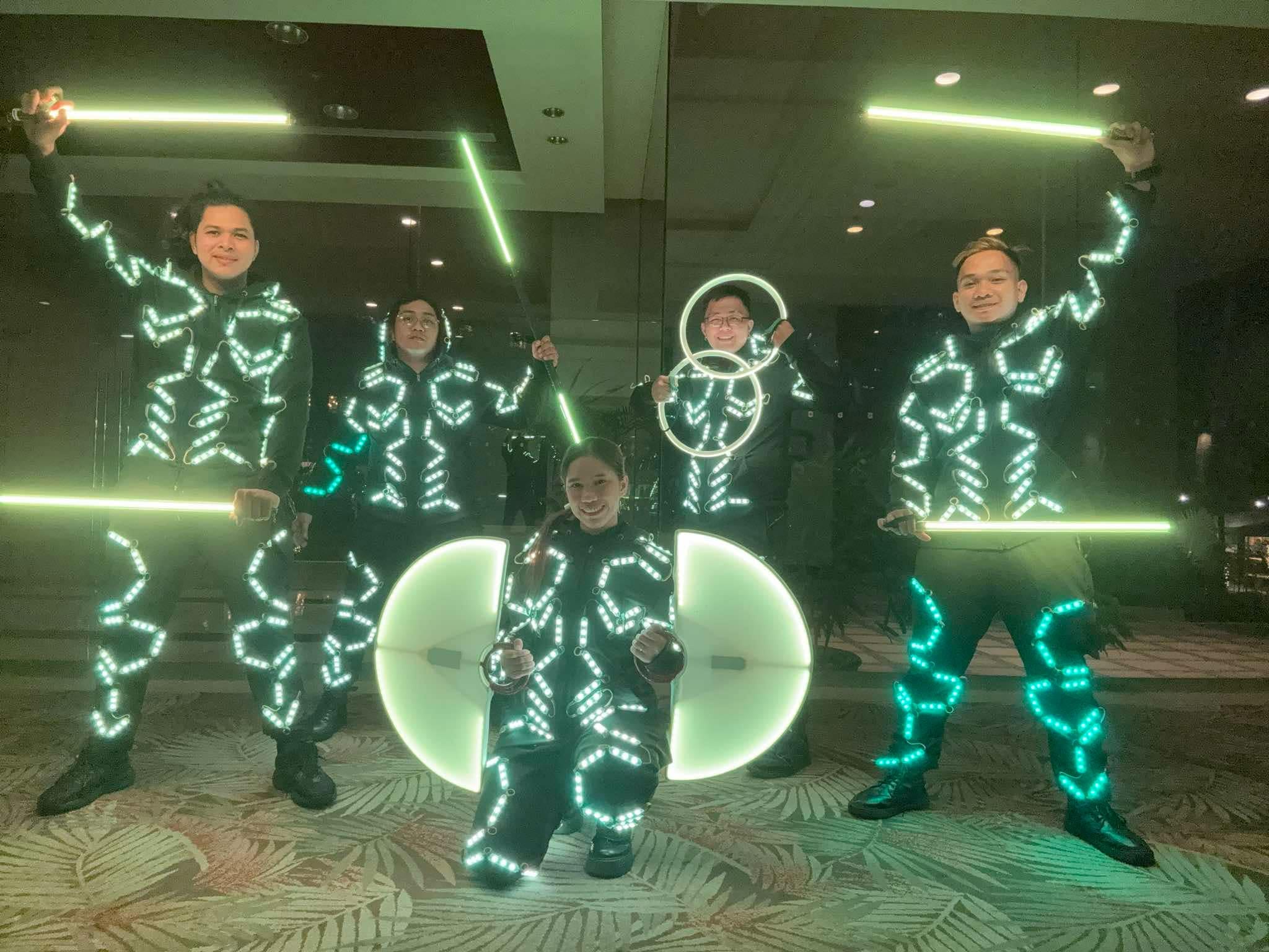 Pyrotronics Fire Tron Led Dancers | Makati
